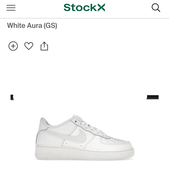 Air Force 1 white aura. SOLD 🚫 - Picture 2 of 4